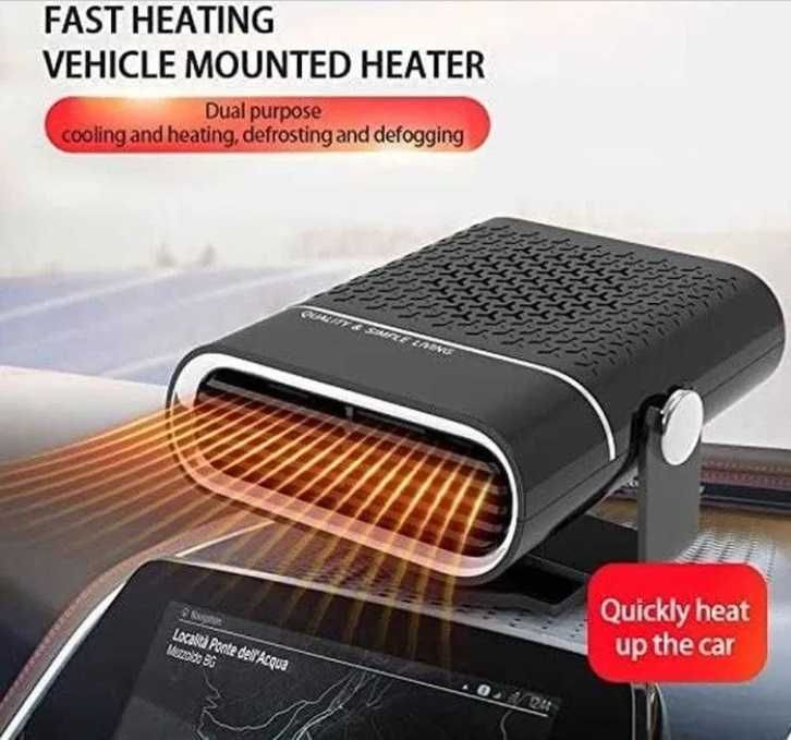 Печка за автомобил с керамичен нагревател 300 W отопление и охлаждане