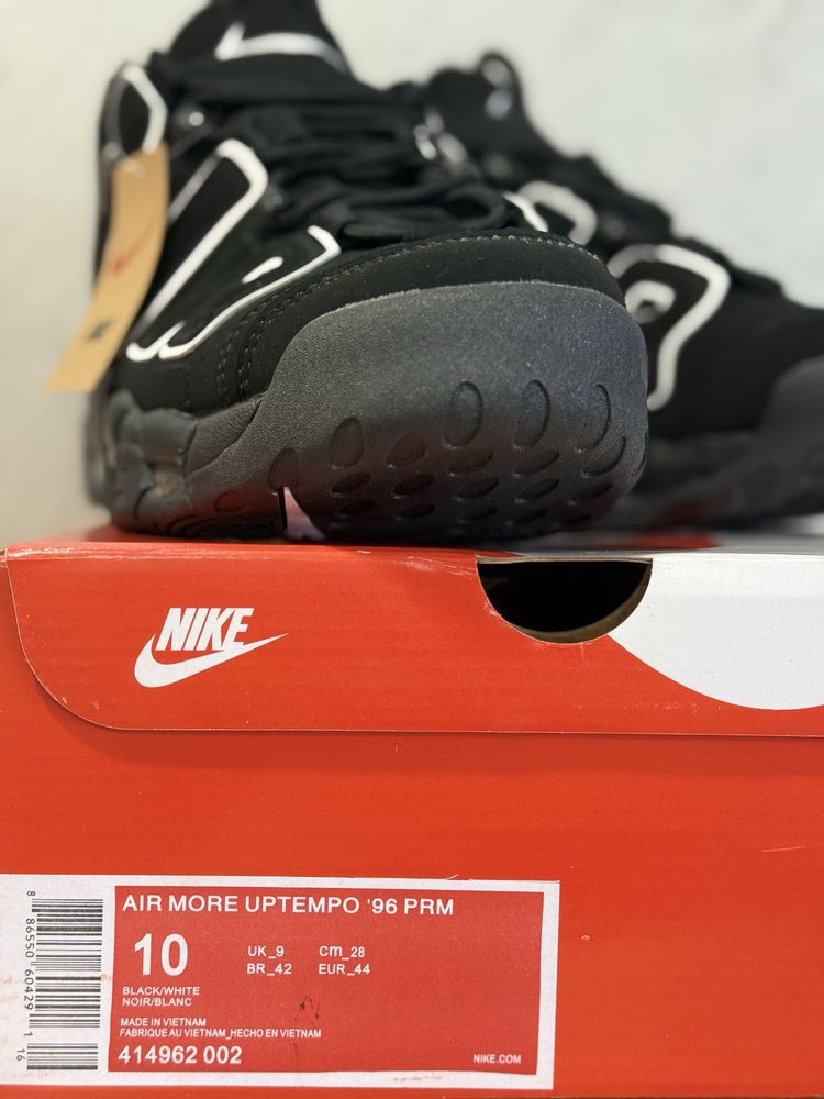 Nike Air More Uptempo ‘96 Black & White - 44, 45