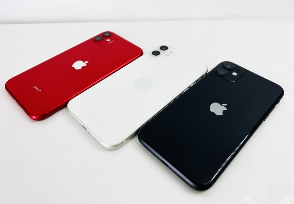 Apple iPhone 11 64GB Red / Black / White 92% Батерия! Гаранция!