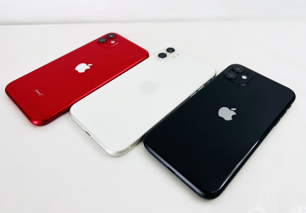 Apple iPhone 11 64GB Red / Black / White Отлични! Гаранция!