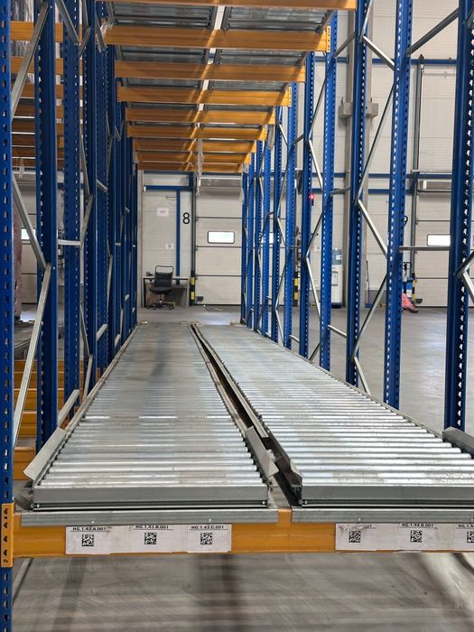 Banda transportatoare cu role metalice