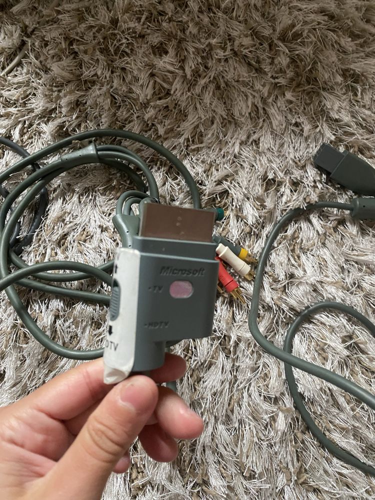 Cabluri+adaptor Xbox 360