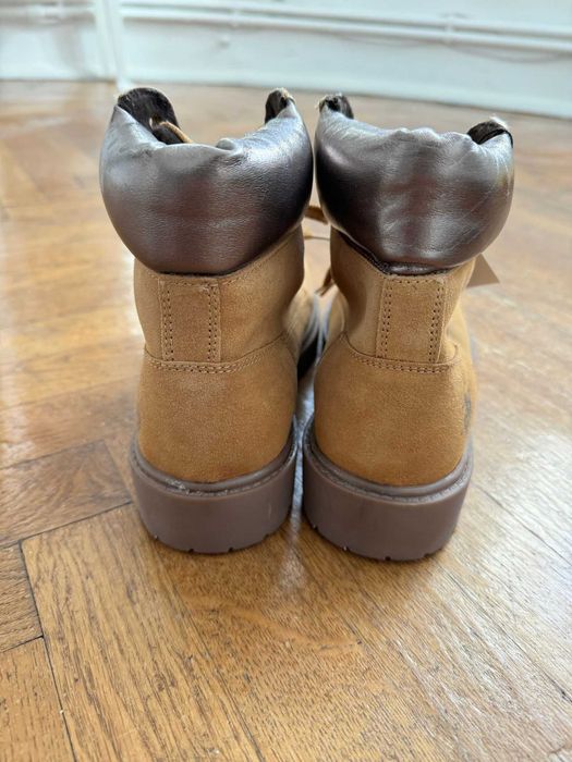 Bocanci maro piele intoarsa, U.S. Polo Assn Marimea 39