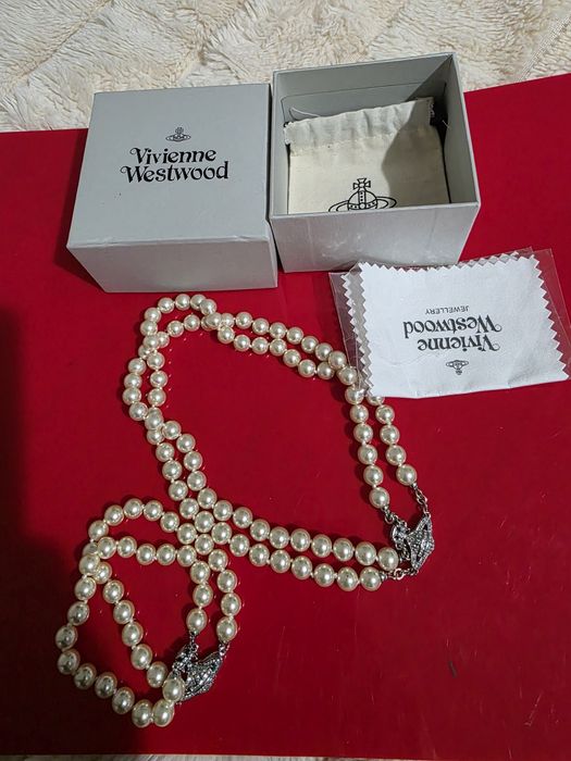 Set colier bratara perle Vivienne Westwood