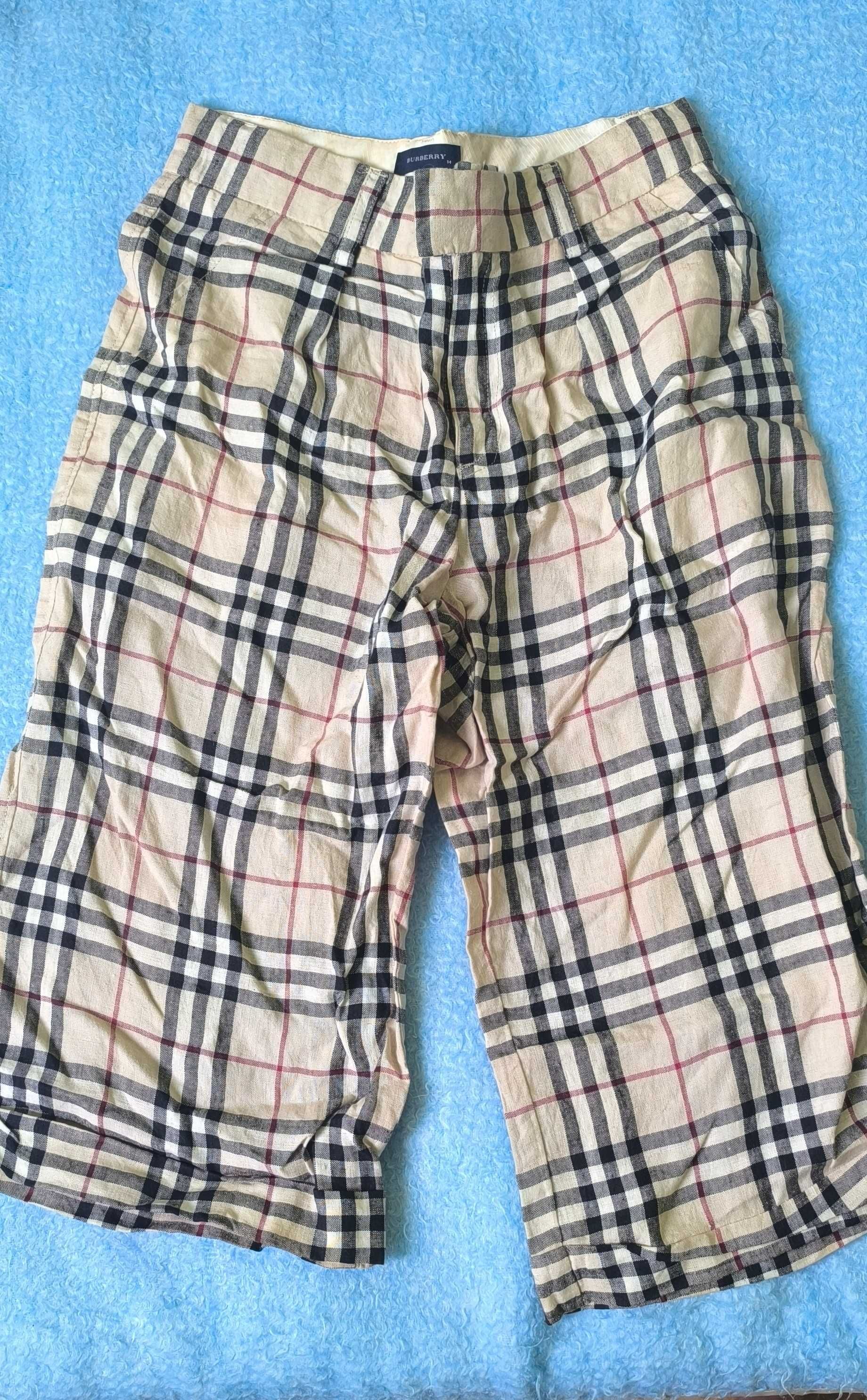 Оригинални къси детски панталони Burberry
