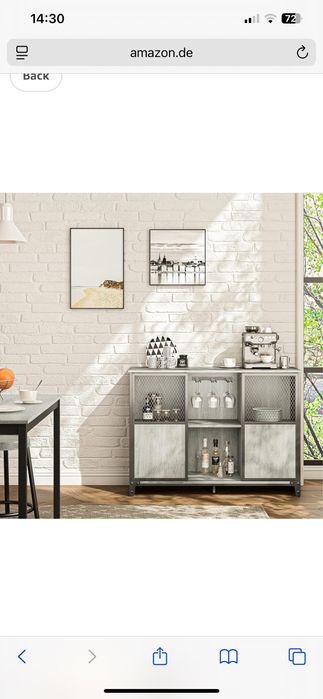 Dulap bucatarie modern stil industrial ,usi culisante