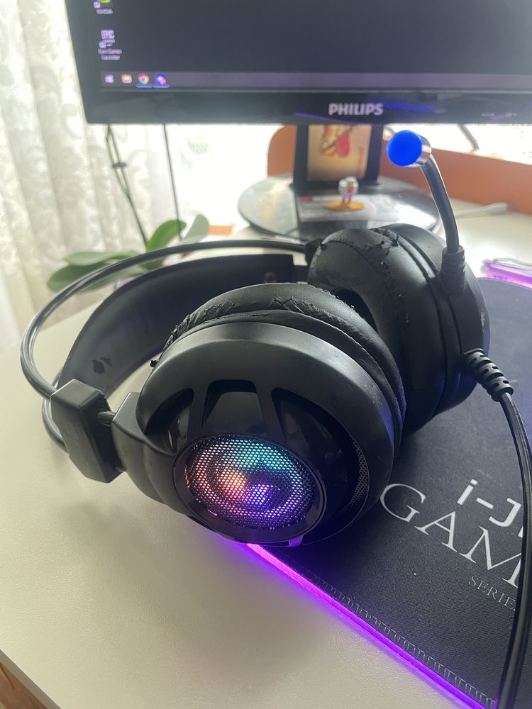 Геймърски слушалки Marvo HG9018 – 7.1 звук + вибрация