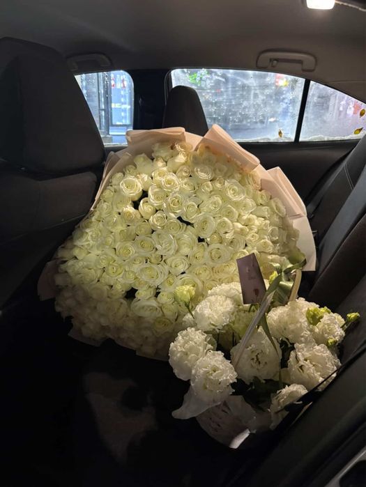 201 роза от Sylvie букет свежий