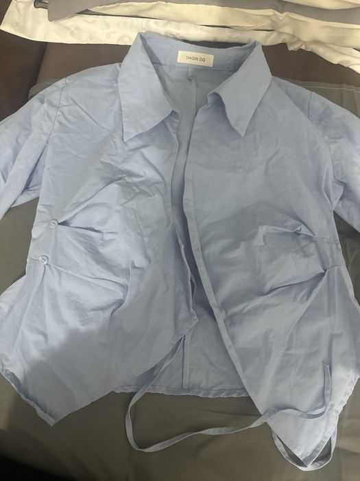 Рубашка женская размер s,xs почти новая