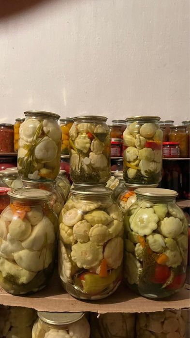 Маринованные патисоны