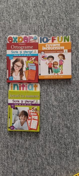 Cărți,culegeri, jocuri educative 6-8 ani