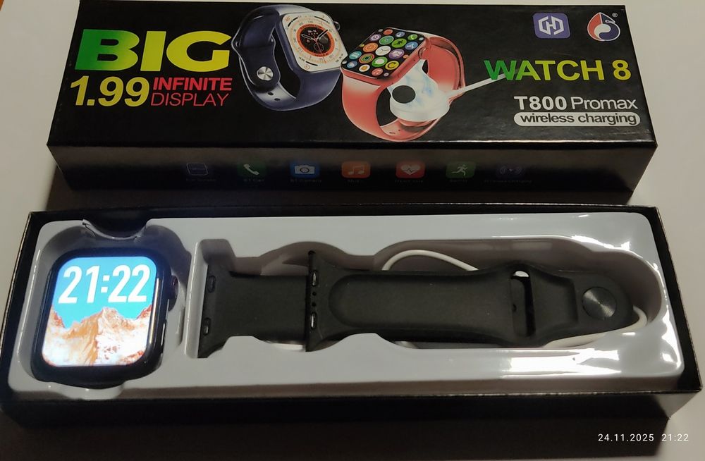 Smart Watch BIG 1.99 Watch T800 Promax