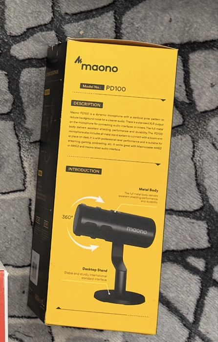 Maono ame2 + microfon PD100 schimb