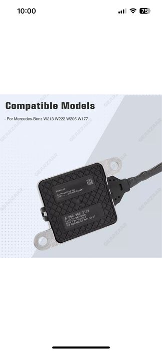 Nox Sensor Mercedes A0009058111 A0009053109 W213 W205 W177 W247