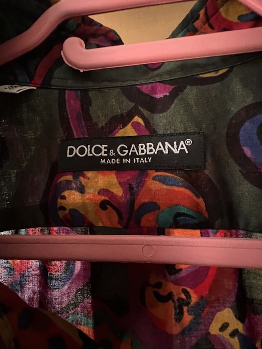 Camasa barbati model floral Dolce Gabbana ocazie