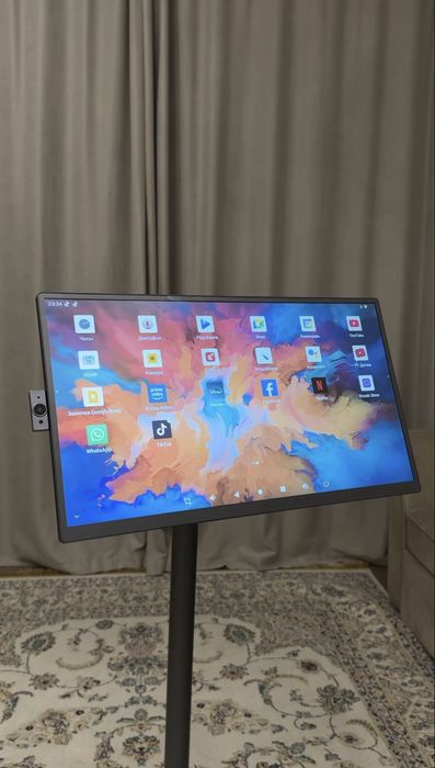 Интерактивная панель 21,5 дюймов передвижной планшет