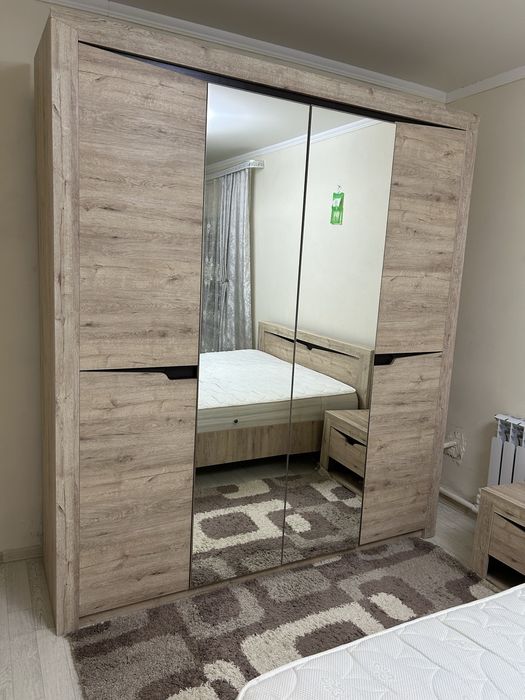 Продам кровать со шкафом