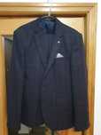 Costum Tomas Guerriero 52 bordeaux inchis de lana
