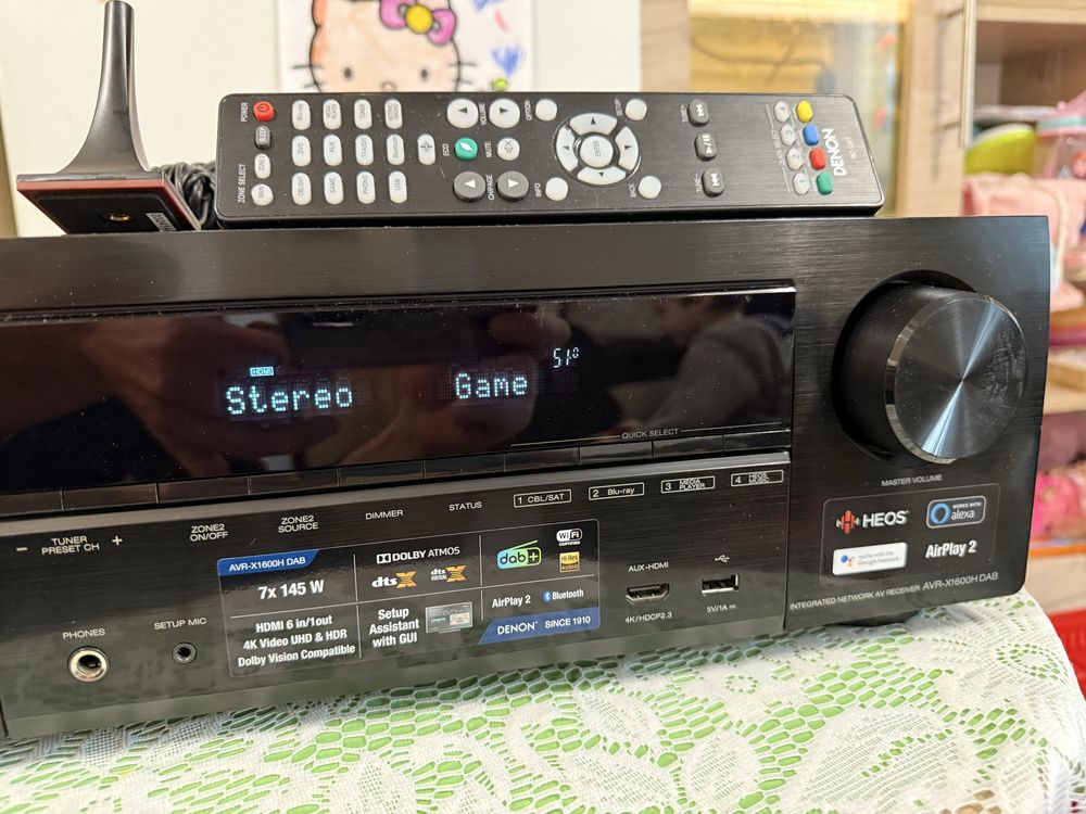 Denon AVR-X1600H Като нов