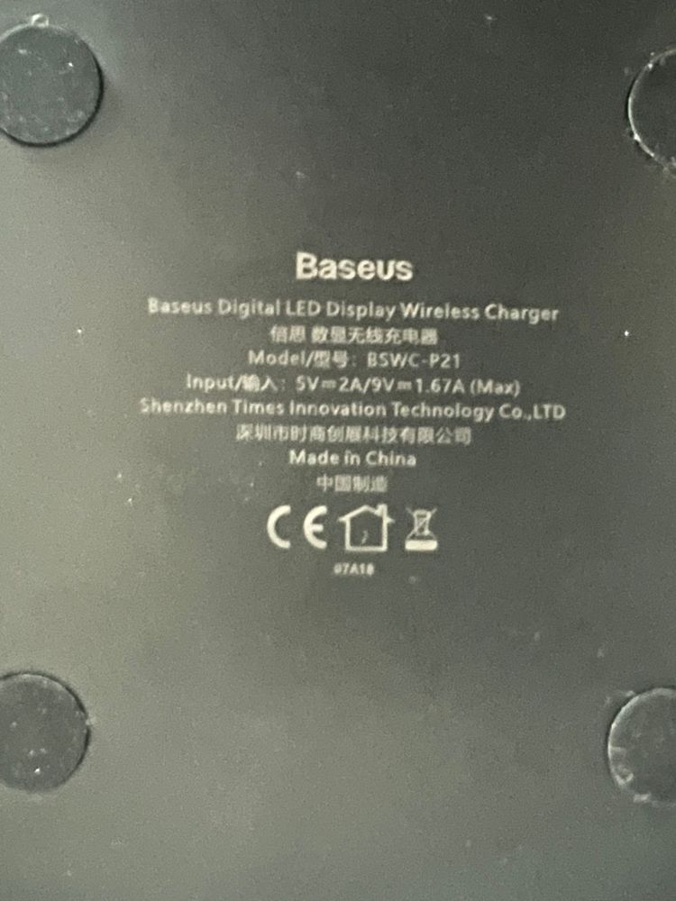 Baseus Wireless Charger 5w/7.5w/10w