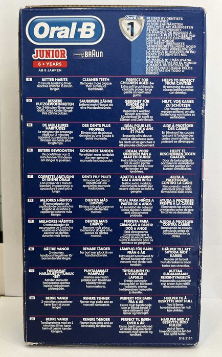 Periuta dinti Oral-B Junior 6+ Noua/Sigilata !!!