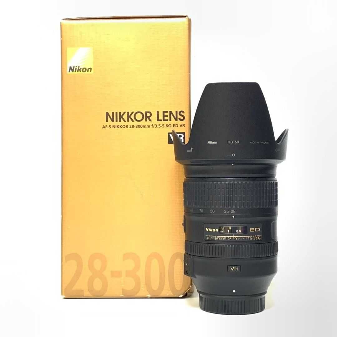 Obiectiv Nikon AF-S NIKKOR 28-300mm F/3.5-5.6G ED VR,sigilat