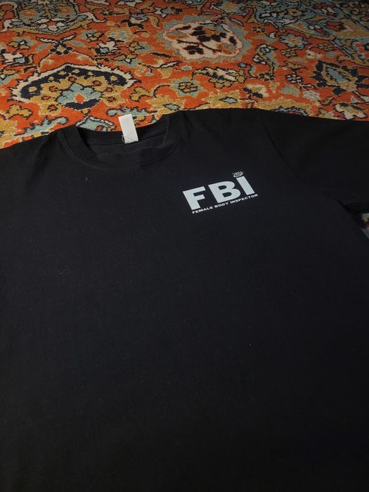 Футболка FBI Female Body Inspector