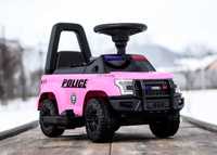 Masinuta 2 in 1 cu pedala elecrica Police QLS-993 30W 6V cu BT #Pink