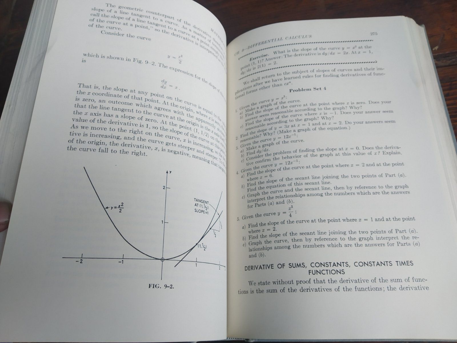 Антикварна Американска книга учебник от 1967г по Математика