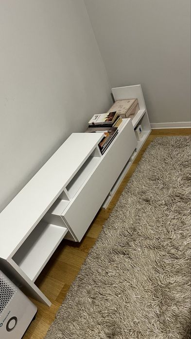 Comoda TV alba 154 cm