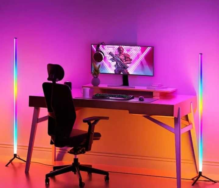 Lampadar rgb cu telecomanda superb