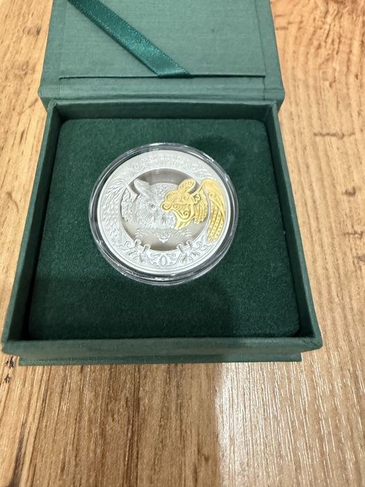 Монета филин и соболь