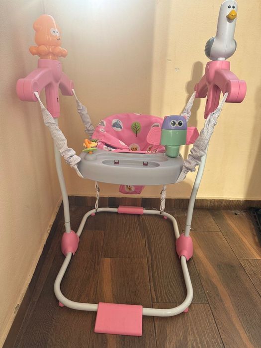 Бебешко бънджи Chipolino Макарена, розово