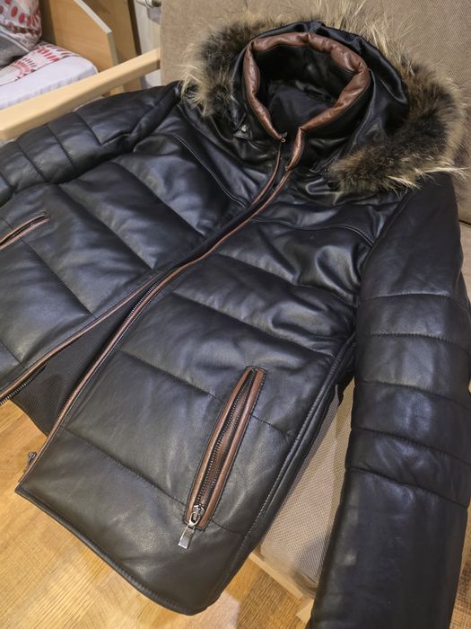 Мъжко Кожено Яке