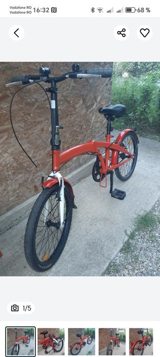 Bitwin bicicleta pliabila