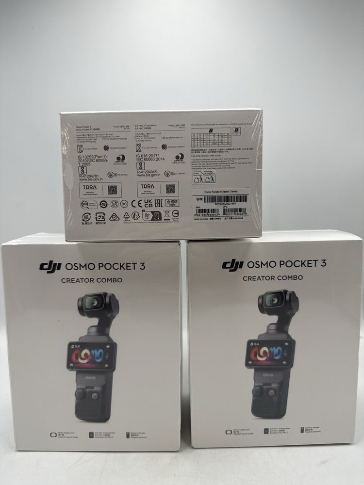 DJI Osmo Pocket 3 Creator Combo Cameră de Acțiune 4K Sigilat Garantie