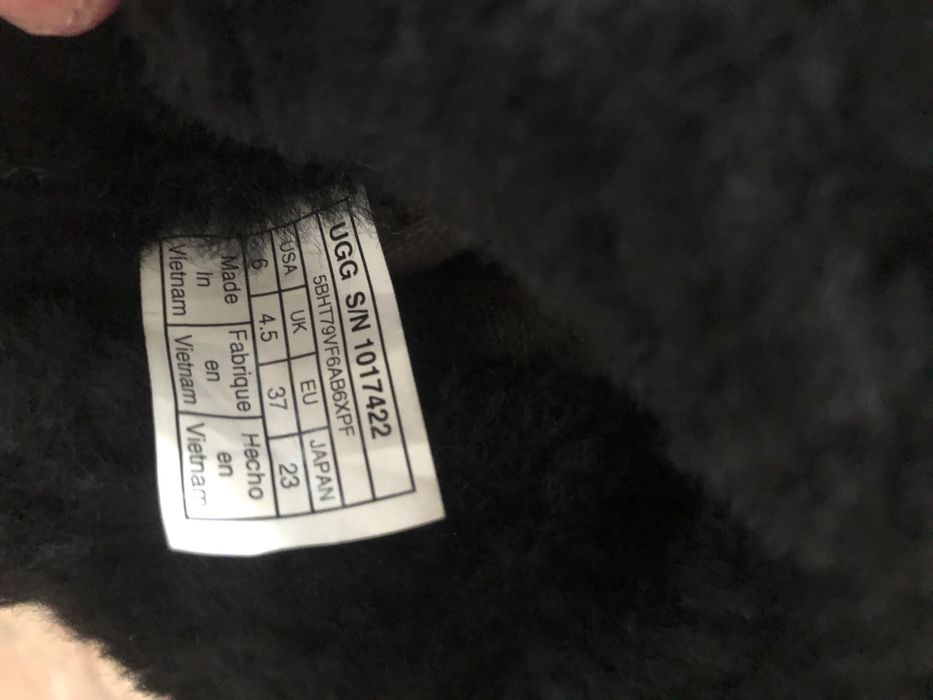 Ugg originale cizme femei piele întoarsă mărime 37 nepurtate