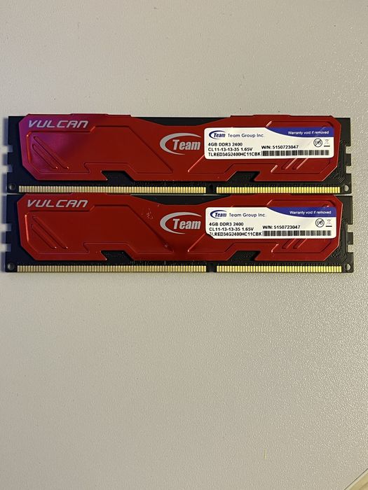 kit RAM DDR3 8Gb (2x4Gb), DDR4 4Gb perfect functionala