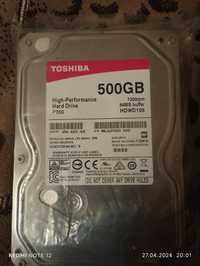 Toshiba 500 Gb  жёсткий диск