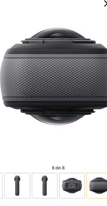 INSTA360 X5 Standard Bundle, 8K, sigilata, transport ZERO