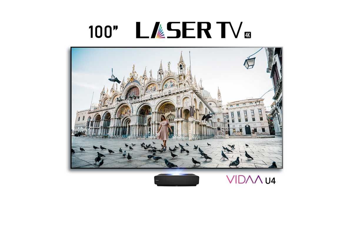 254cm laser smart tv HISENSE 100L5F UltraHD 4K hdr dolby atmos