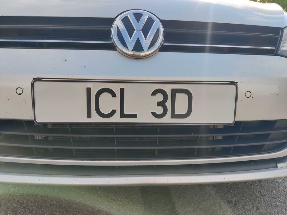 Suport placuta inmatriculare slim magnetic