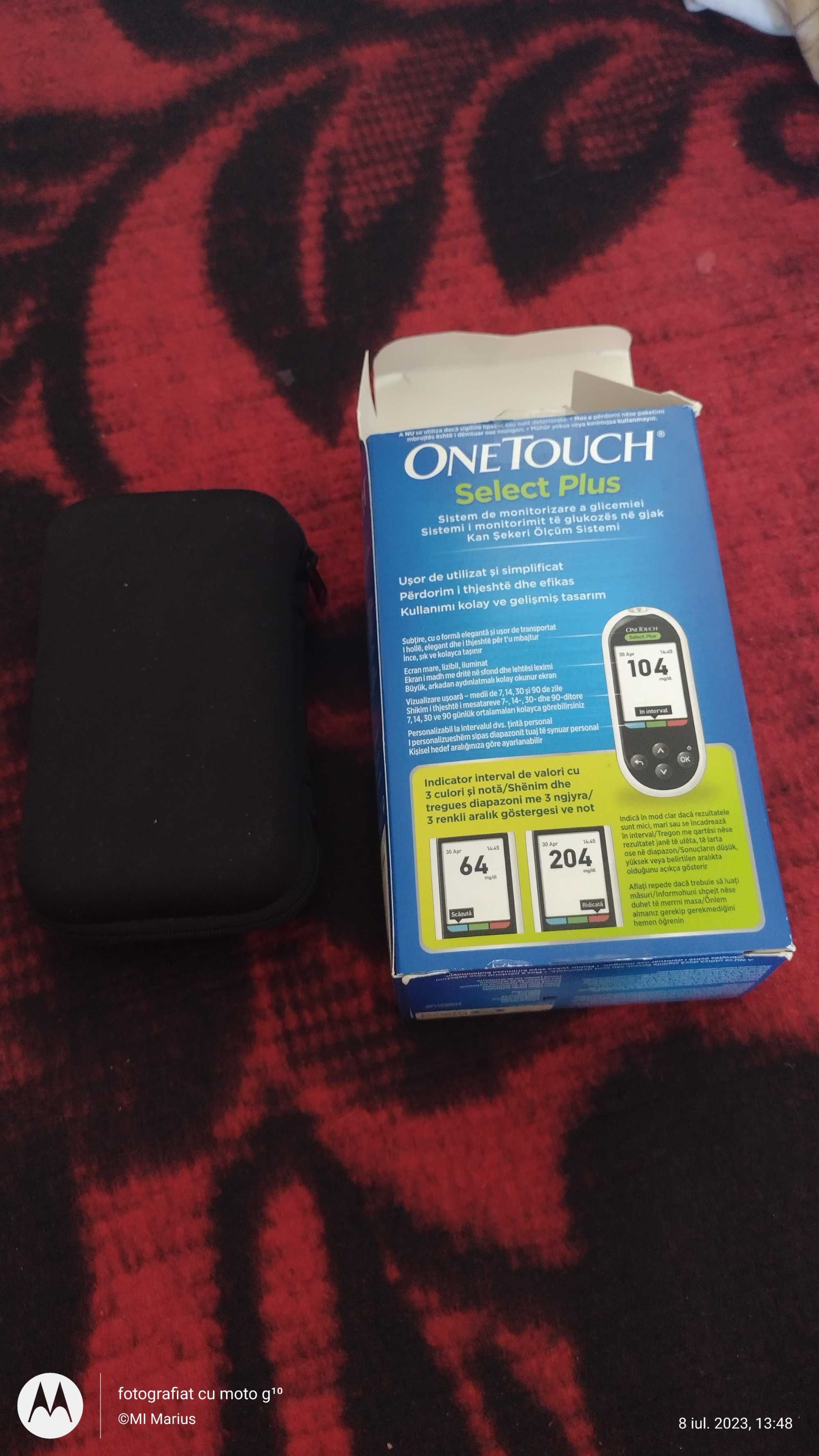 Glucometru One Touch Plus Defect pentru piese