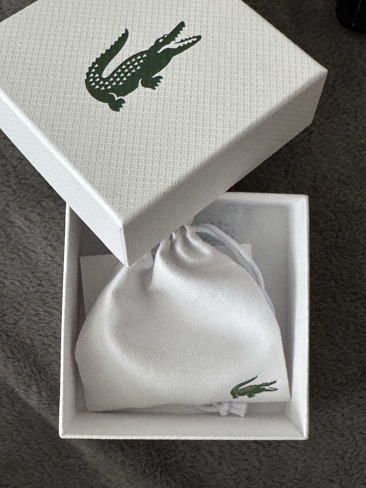Сребърна гривна Lacoste