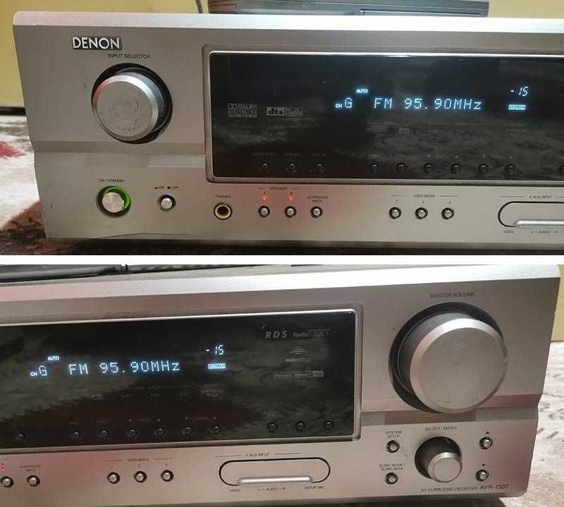 7-канален Усилвател DENON AVR-1507 410W с дистанционно домашно кино