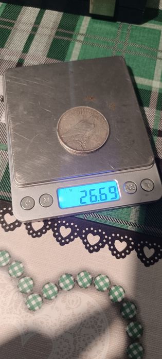 Продавам сребърна монета 1 долар 1922