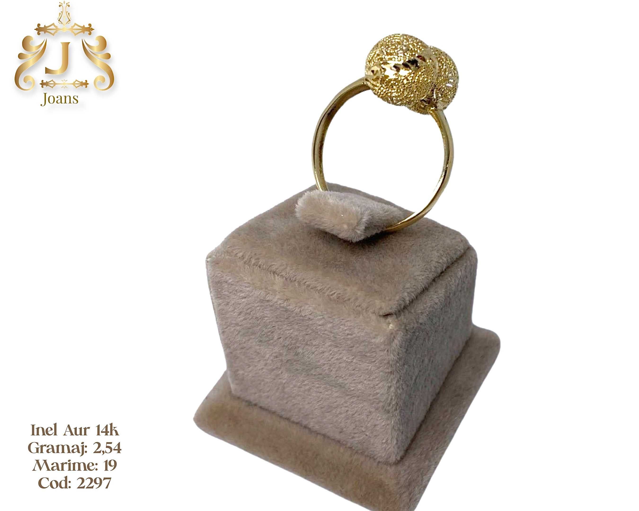 (2297) Inel Aur 14k 2,54g FB Bijoux Euro Gold