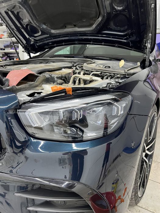 Ремонт и установка фар Регулировка корректировка света Установка BI LE