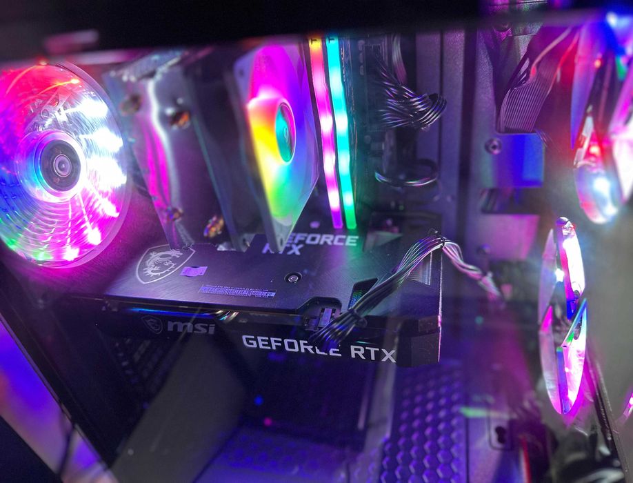 Мощный игровой компьютер i5-11400, ядер 12 4,4 GHz + RTX 3060Ti 8Gb