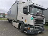 Captractor mega Scania r 450 cu semiremorca